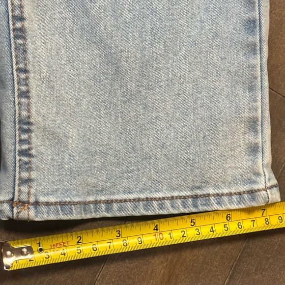 Frye Women’s Jeans Size 8 29 Light Wash High Rise Straight Leg Stretch - Picture 10 of 11